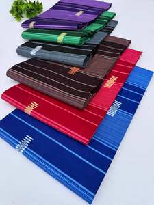 Tissu en coton Ankara imprimé wax africain sénégalais, motifs personnalisés de qualité supérieure pour vêtements féminins, robes et projets de mode - Product Image 5