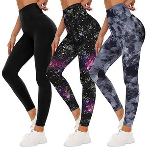 Leggings de yoga taille haute pour femmes Leggings de fitness personnalisés de haute qualité, sans couture, taille haute - Product Image 3