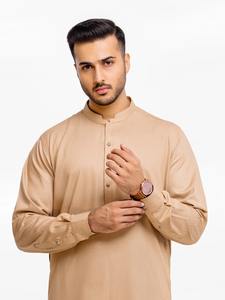 Traje Shalwar Kameez Casual de Manga Larga para Hombre, Fabricación Profesional, Conjunto de 2 Piezas con Botones, Estilo Tradicional - Product Image 4
