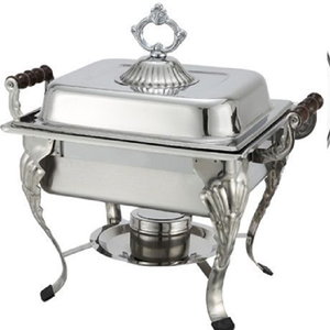 Juego de buffet de cerámica de lujo con bordes acanalados con detalles en oro y tapas de vidrio. Conjunto elegante, disponible a precios de mayorista. - Product Image 3