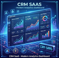 Desarrollo de plataformas CRM SaaS, software de gestión de relaciones con clientes para la automatización empresarial
