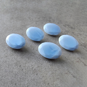 AAA+ Quality Natural <b>Blue</b> <b>Opal</b> Faceted Cut Oval Shape Calibrated Loose Third Party Certified for Jewelry Making All Sizes - Product Image 6