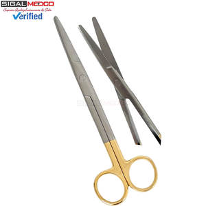 กรรไกรผ่าตัด TC Mayo ขนาด 6.75 นิ้ว ใบมีดตรงทำจากทังสเตนคาร์ไบด์ วัสดุสแตนเลสคุณภาพสูง อุปกรณ์ผ่าตัดแบบใช้มือ - Product Image 1