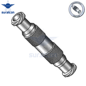 Adaptador de Transferencia de 7.5 cm / 3 pulgadas con Bloqueo Seguro, Adaptador de Transferencia Quirúrgico de Acero Inoxidable para Jeringas e Instrumentos de Liposucción - Product Image 6
