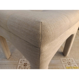 Fauteuil inclinable électrique en coton avec repose-pieds assorti, coutures sur mesure, design minimaliste pour salon familial - Product Image 6
