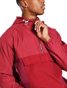 <b>Men</b> Custom Plus Size <b>Pullover</b> Nylon Windbreaker <b>Jacket</b> With Hood New Fashion Breathable Outdoor Lightweight <b>Jacket</b> For Wholesale - Product Image 3