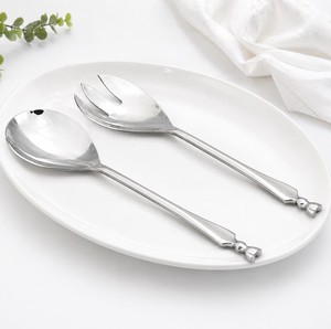 Cubertería de Acero Inoxidable de Lujo con Acabado Espejo para Hotel, Juego de Cucharas y Tenedores Elegantes para Ensaladas, Vajilla Premium para Bodas, Navidad y Eventos Especiales - Product Image 1