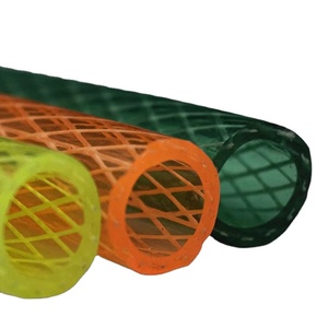 Manguera trenzada de PVC no tóxica de alta calidad, tubo trenzado de PVC de jardín reforzado con fibra duradera, venta al por mayor de alta presión Flexible - Product Image 4