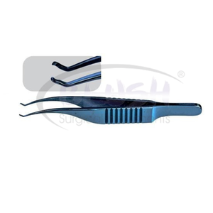 Pinzas de agarre para puerto de trocar de titanio, instrumento quirúrgico oftálmico reutilizable, herramienta de microcirugía con certificación CE de Blush Surgical - Product Image 2