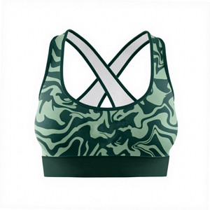 Women Premium Sports Bra Athletic High Support For Gym Workout Running Yoga Fitness Comfortable Breathable Wear Top - Product Image 1