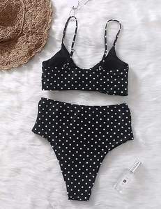 Nouveau Maillot de Bain 2 Pièces Femme 2026 – Motif Animalier Brillant avec Strass, Grande Taille, Sexy et Luxueux, en Nylon Spandex Respirant et Écologique - Product Image 3