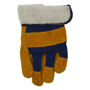 Premium Cowhide Leather <b>Thermal</b> Outdoor Plain <b>Work</b> <b>Gloves</b> Heavy Duty Construction Durable Safety Industrial <b>Gloves</b> - Product Image 5