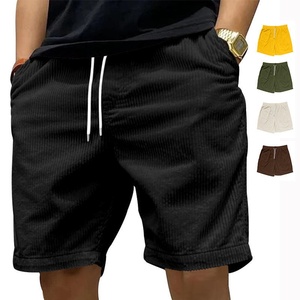 Pantalones Cortos Vintage Extra Grandes con Estampado Personalizado, Tejido de Algodón Grueso de 330 g/m², Pantalones Cortos Casuales de Algodón con Lavado Ácido para Hombre - Product Image 1