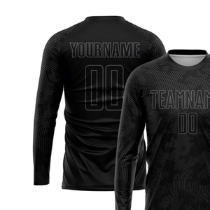 Maillots de football personnalisés élégants, t-shirts de football, vêtements de sport d'équipe, vêtements d'entraînement, uniforme personnalisé unisexe pour adultes, toutes saisons - Product Image 3