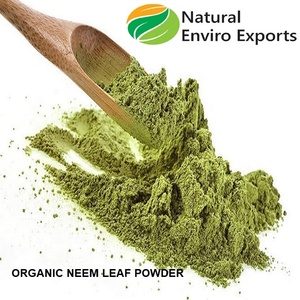 ผงใบสะเดาและใบสะเดาแห้งออร์แกนิกใช้สำหรับดูแลผิวและสุขภาพมีบรรจุภัณฑ์และฉลากตามสั่ง - Product Image 2