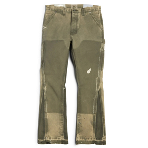 Patchwork Denim <b>Jeans</b> <b>Men</b> <b>High</b> <b>Waist</b> Distressed Cotton Casual Style Autumn Wear Regular Fit Midweight Stonewashed - Product Image 3