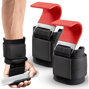 No Hole Carbon <b>Hand</b> Grips - Non-Slip Fingerless Gymnastics Grips for <b>Weight</b> Lifting Pull-ups & Cross Training Lightweight - Product Image 5