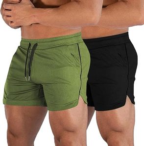 Pantalones Cortos Deportivos Transpirables para Hombre, para Correr, Gimnasio, Fitness, con Logotipo Personalizado, 5 Pulgadas, Casuales - Product Image 1