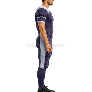 Modern American Football Uniform Premium Sublimation Football Jersey And Pants Lightweight Sports With Comfortable <b>Athletic</b> Fit - Product Image 5