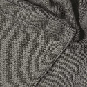 Shorts Bermuda en Coton Uni pour Homme avec Cordon de Serrage à la Taille, Décontractés, Respirants, en Tissu Tricoté, Taille Mi-Haute - Product Image 5