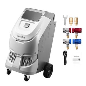 Macchina di Recupero Refrigerante Completamente Automatica per R134a 1234fy, Schermo Touch da 10 Pollici, Precisione Superiore al 98,5% per Riparazione Auto - Product Image 1