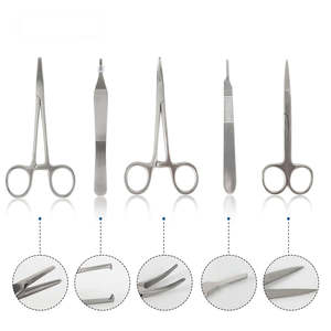 Kit de Práctica de Sutura Médica, Almohadilla de Acero, Herramientas Quirúrgicas, Entrenamiento para Estudiantes, Certificado CE ISO13485, 1 Año de Garantía, Surgiright - Product Image 6