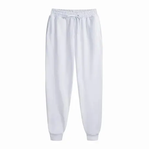 Pantalons de survêtement en coton en gros, fabricant OEM, fournisseur, pantalons de jogging pour hommes, marque privée, production en vrac, tissu 280 à 320 - Product Image 2
