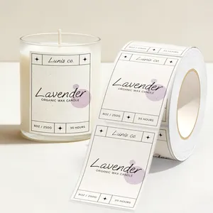 Étiquettes cosmétiques personnalisées, résistantes à l'huile et à l'eau, autocollants pour parfums, pour flacons de soins de la peau et de beauté - Product Image 5