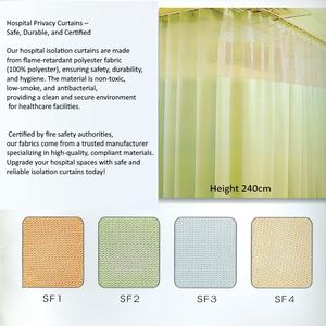 ม่านเพื่อสุขอนามัยเพื่อความเป็นส่วนตัวความสบายระดับพรีเมี่ยมพร้อมการรับประกันความปลอดภัย3ปี - Product Image 6