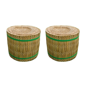 Tapis décoratif tissé en jonc pour la décoration intérieure et l'amélioration naturelle des sols dans les maisons modernes - Product Image 1
