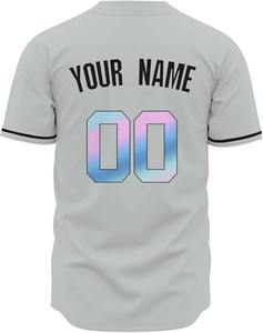 Maillot de baseball américain brodé Judge Jeter Volpe Stanton, chemises de baseball et de softball - Product Image 3