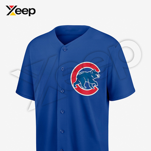 เสื้อเบสบอลผู้ชาย XEEP Customize รุ่น XC-BBU-12 แขนสั้น ระบายอากาศได้ดี ทรงพอดีตัว เหมาะสำหรับการฝึกซ้อมและการแข่งขัน - Product Image 3