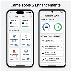 Aplicación de modificaciones de juegos RoyalCraft: descarga modificaciones, diseños, complementos, herramientas de juego y mejoras personalizadas para IOS/Android/Linux/Mac - Product Image 4