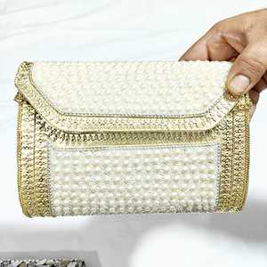 Sac à main en métal fait main moderne pour femme – Sac à bandoulière et pochette tendance et chic - Product Image 2