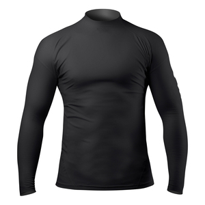 OEM custom <b>compression</b> <b>shirts</b> <b>men</b> performance polyester fabric quick dry breathable for training fitness and sports activity - Product Image 4
