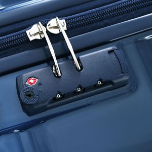 Set di Valigie da 20 Pollici con Porta USB, Certificato per Compagnie Aeree, in ABS+PC, Guscio Rigido, Ruote Girevoli, Elegante Bagaglio a Mano - Product Image 6