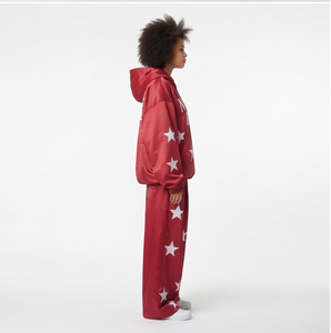 Survêtement ample unisexe à fermeture éclair imprimé, coupe décontractée, impression personnalisée, broderie, fabricant de vêtements OEM sous marque privée - Product Image 4