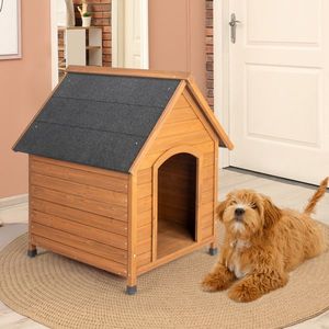 Waterproof Indoor Outdoor Dog House with Elevated Floor Puppy Shelter Pet House Furniture - Product Image 6