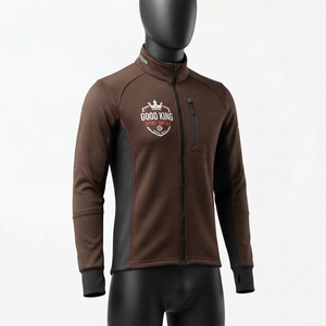 เสื้อแจ็คเก็ตวิ่งและปั่นจักรยานสำหรับผู้ชาย แขนยาว สำหรับกิจกรรมกลางแจ้ง ไซส์ใหญ่พิเศษ - Product Image 5