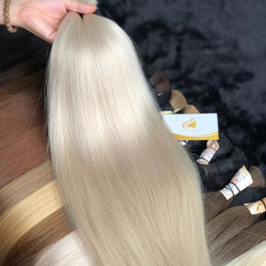 Extensiones de Cabello Vietnamita 100% Virgen Más Vendidas, Súper Doble Volumen, 30 Pulgadas de Longitud Estirada, Estilo Liso, Cabello Humano Natural - Product Image 1