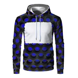 Sweat à capuche léger pour homme, 500g, imprimé par sublimation, pour l'entraînement, le sport, le quotidien, le streetwear, confortable - Product Image 2