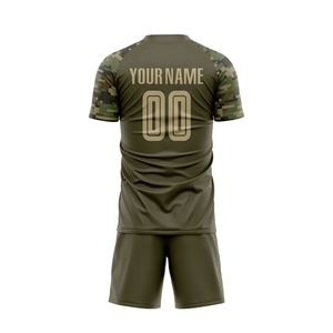 Uniforme de Fútbol Personalizado con Logotipo, Nuevo Estilo, Uniforme de Entrenamiento de Fútbol al por Mayor, Hecho en Pakistán, Conjunto de Uniforme de la Mejor Calidad - Product Image 3