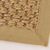 Tapis antidérapant imperméable et tressé en mélange de sisal doux pour le salon des animaux domestiques et des enfants