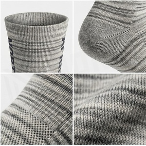 Crew <b>Socks</b> Geometric Pattern Blue Breathable <b>Running</b> <b>Socks</b> for Adults Spring Season - Product Image 4