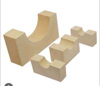 Bloc de support d'isolation thermique pour tuyaux de 200 mm Jirawala Parshwa Engineering Square, pince d'isolation thermique, résistance à la corrosion et aux produits chimiques