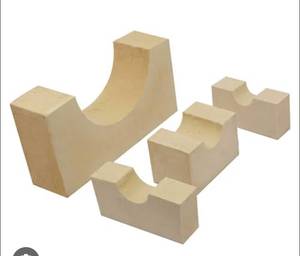 Bloc de support d'isolation thermique pour tuyaux de 200 mm Jirawala Parshwa Engineering Square, pince d'isolation thermique, résistance à la corrosion et aux produits chimiques - Product Image 4