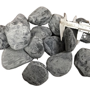 Meilleur vendeur Œuf de neige scintillant d'aménagement paysager Cailloux noirs Pierres Pierres du Vietnam - Product Image 1