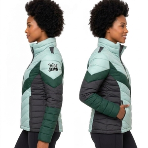 <b>Winter</b> <b>Women</b> Puffer <b>Jacket</b> Quilted Design <b>Warm</b> Insulation Durable Fabric Comfortable Fit Outdoor Casual Wear OEM - Product Image 5