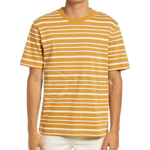 T-shirt pour homme en coton 100% tricoté imprimé, coupe classique, dernière collection / Nouveau t-shirt respirant à col rond pour la salle de sport - Product Image 1