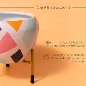 Support de plante décoratif en métal, jardinière durable, sans rouille, pour l'intérieur et l'extérieur, décoration de la maison - Product Image 2